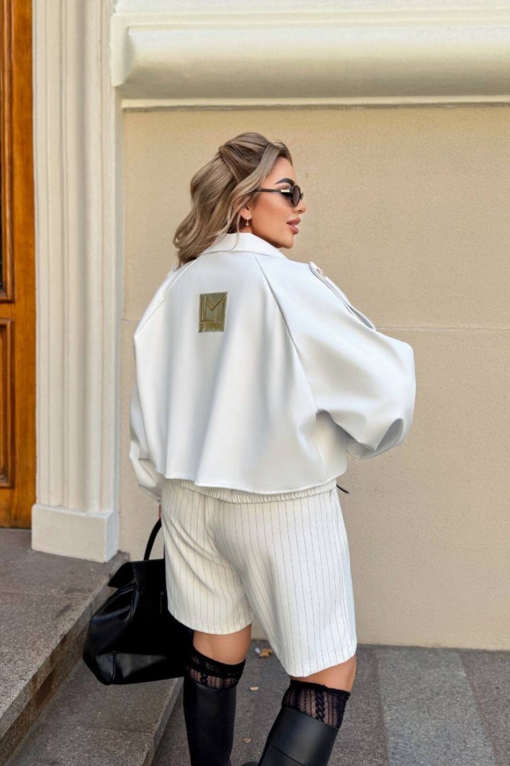 Кожаный бомбер AP-162A1000