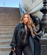 Кожаный бомбер AP-162A1000