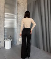 Замшевые брюки с высокой посадкой MIK-9108A460