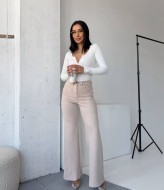 Замшевые брюки с высокой посадкой MIK-9108A460