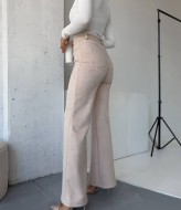 Замшевые брюки с высокой посадкой MIK-9108A460