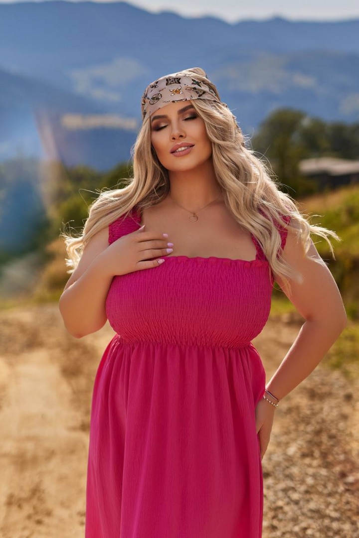 Сарафан с резинкой на груди DV-AR5451A485