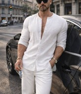 Дышащая мужская рубашка LSA-691A450