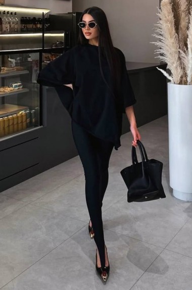 Стильная базовая футболка oversize IMMA-462A399 Стильная базовая футболка oversize IMMA-462A399