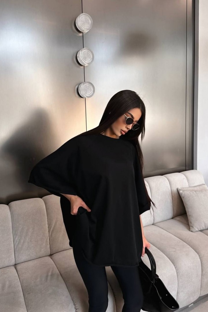 Стильная базовая футболка oversize IMMA-462A399