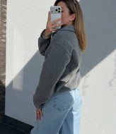 Короткий кашемировый бомбер KG-225A640