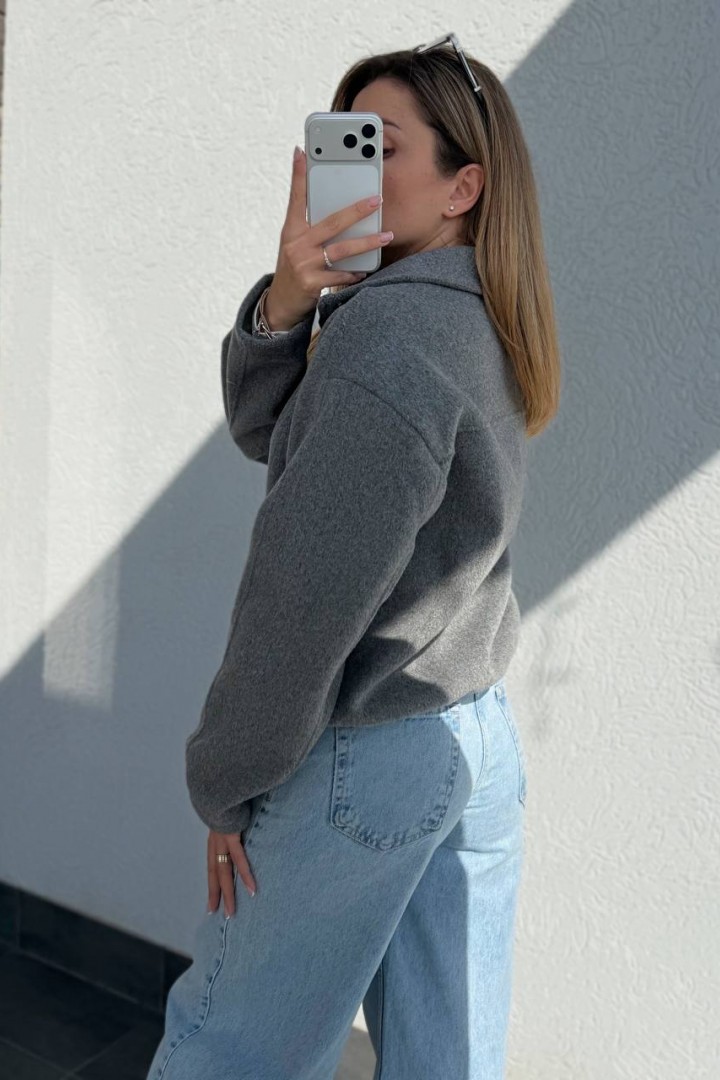 Короткий кашемировый бомбер KG-225A640