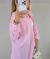 Льняная рубашка прямого кроя KG-123A450