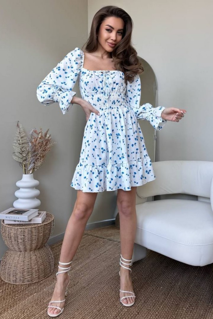 Легкое платье по фигуре HEB-249A450