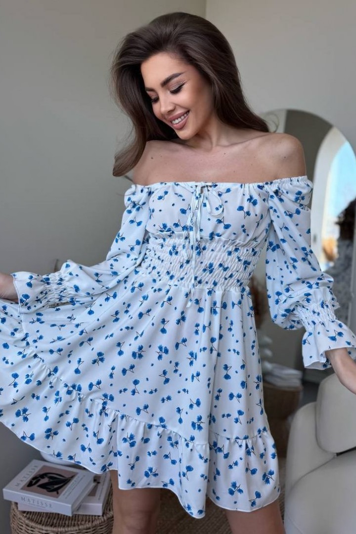 Легкое платье по фигуре HEB-249A450