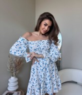 Легкое платье по фигуре HEB-249A450