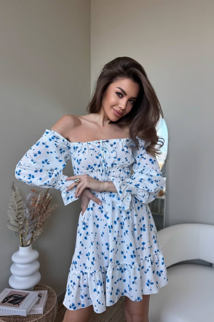 Легкое платье по фигуре HEB-249A450