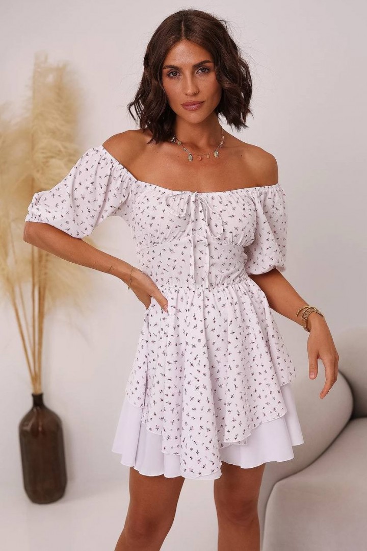 Великолепное платье со шнуровкой на спине HEB-1004A480