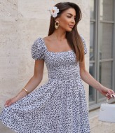 Платье с цветочным принтом HEB-1006A450