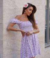 Платье с цветочным принтом HEB-1006A450