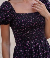 Платье с цветочным принтом HEB-1006A450