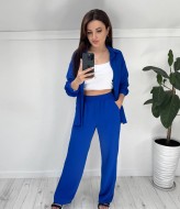 Костюм брючный летний женский NJ-KG-788A590