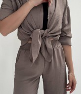 Костюм брючный летний женский NJ-KG-788A590