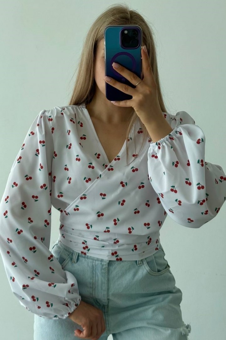 Блузка на запах BOT-282A200