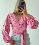 Блузка на запах BOT-282A200