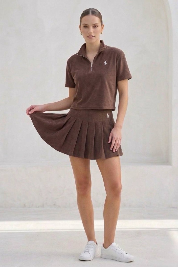 Костюм юбка и футболка ASP-13283A850