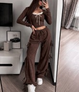 Костюм штани та топ VIVI-460A550