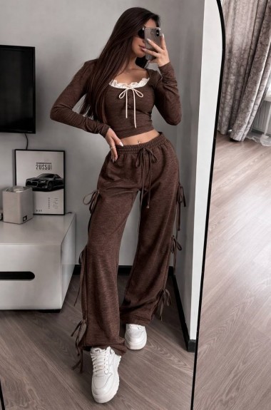 Костюм штани та топ VIVI-460A550