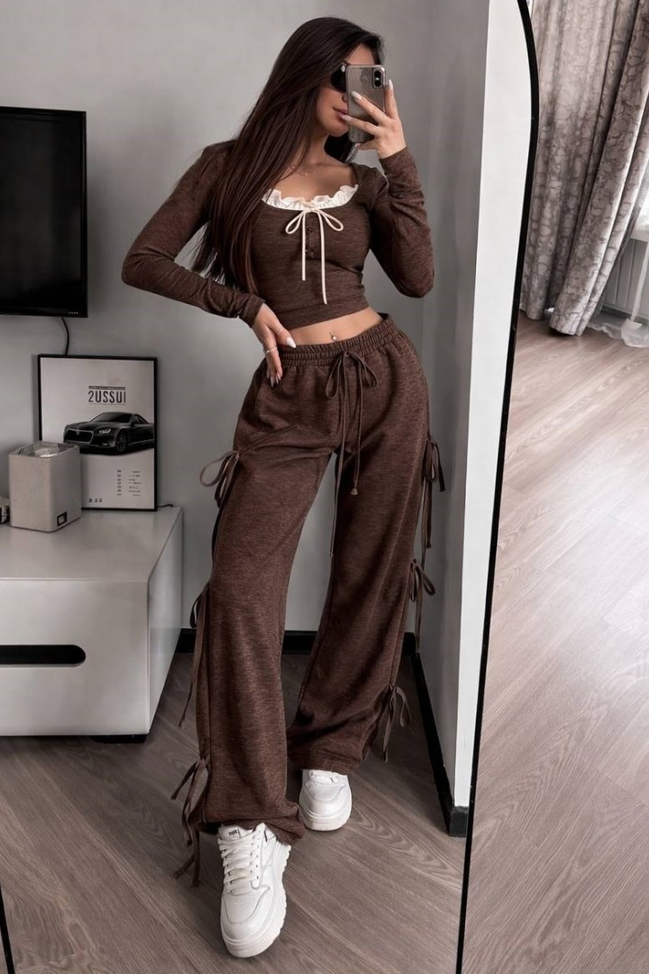 Костюм штани та топ VIVI-460A550