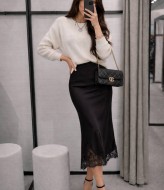 Шелковая юбка KIK-036A349