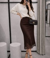 Шелковая юбка KIK-036A349