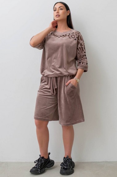 Велюровый костюм IS-201A900