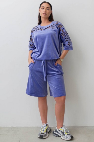 Велюровый костюм IS-201A900