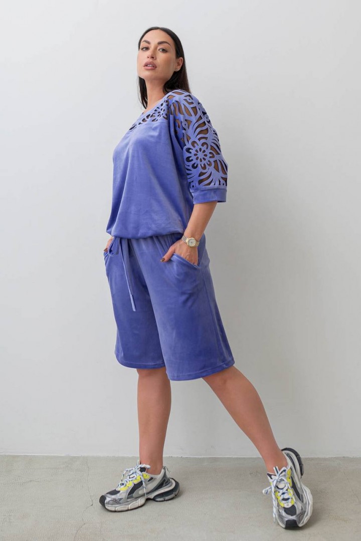 Велюровый костюм IS-201A900