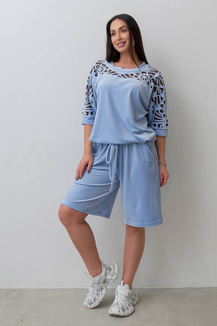 Велюровый костюм IS-201A900