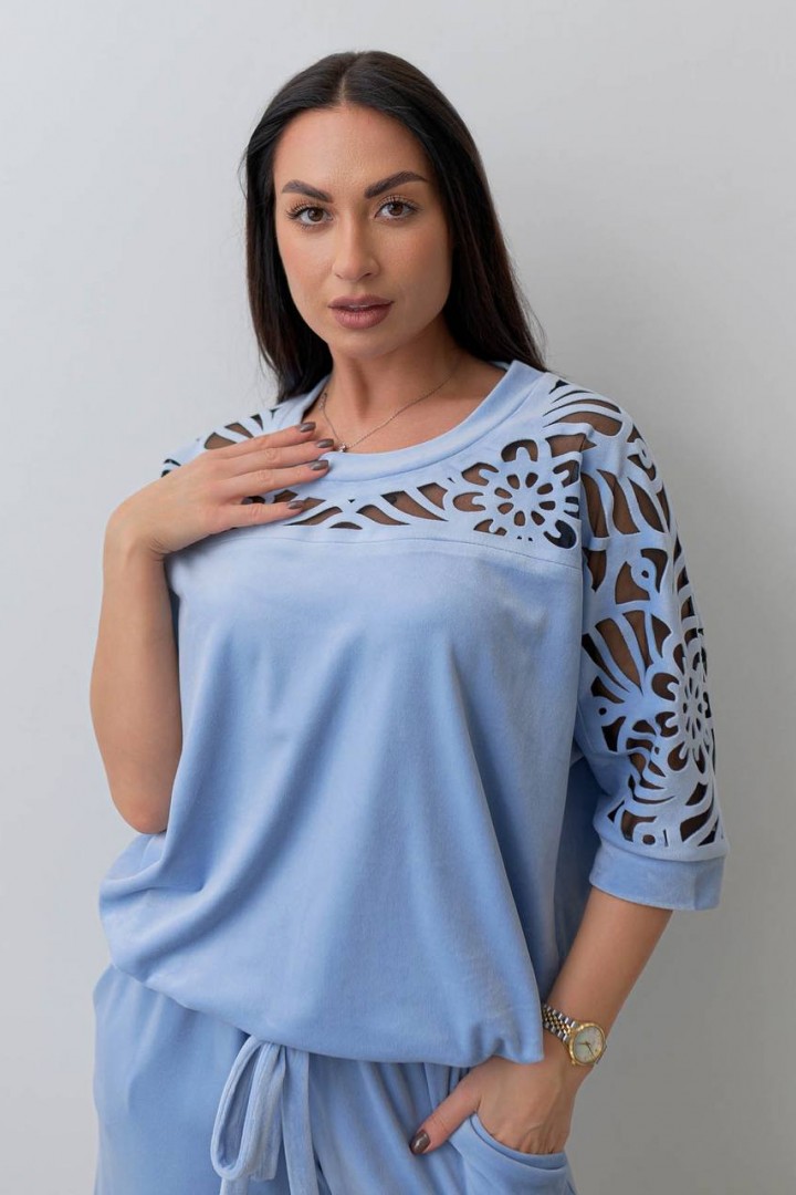 Велюровый костюм IS-201A900