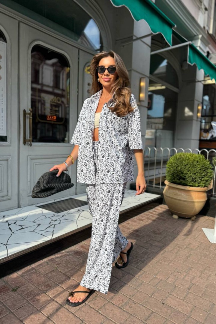 Комфортный костюм AJO-489A480