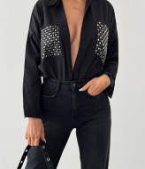 Рубашка женская стильная AMU-7408A399