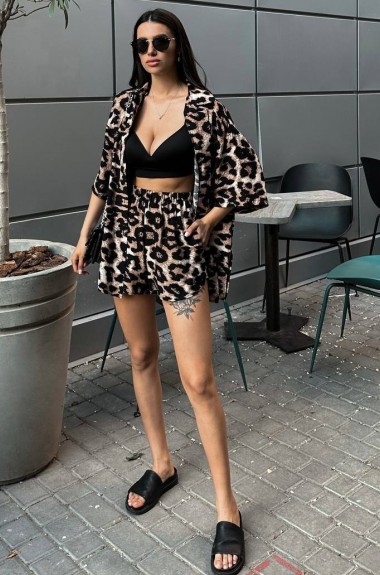 Костюм тройка женский с рубашкой LID-503A950