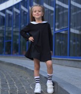 Стильное платье для девочки  EV-2066A350