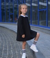 Стильное платье для девочки  EV-2066A350