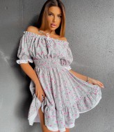 Короткое летнее платье LIB-8898A420