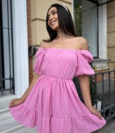 Платье летнее однотонное VM-10483A290