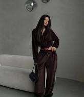 Молодежный спортивный костюм женский VOL-701A580