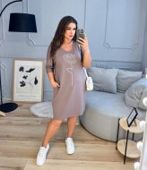 Трикотаж платье KG-2507A350