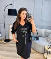 Трикотаж платье KG-2507A350