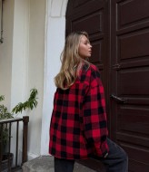 Женская байковая рубашка LUC-1042A489