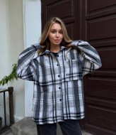 Женская байковая рубашка LUC-1042A489