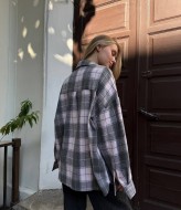Женская байковая рубашка LUC-1042A489