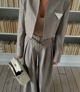 Костюм укороченный пиджак и брюки  EST-5936A950