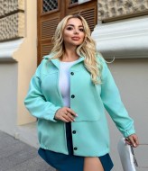 Кашемировое полупальто женское  ET-8907A500